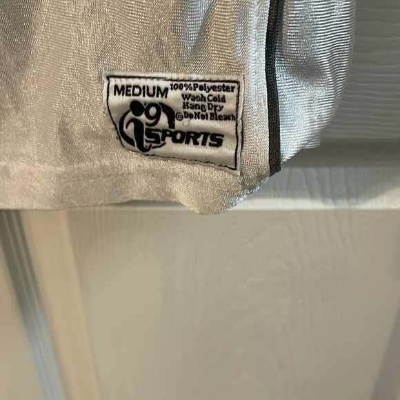 Silver and Black Men's Jersey - Picture 2 of 8